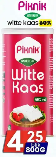 Özbaktat Supermarkt Piknik witte kaas 60% aanbieding