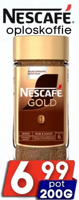 Özbaktat Supermarkt Nescafe oploskoffie aanbieding