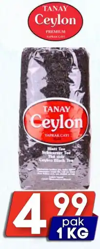 Özbaktat Supermarkt Tanay Ceylon aanbieding