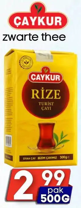 Özbaktat Supermarkt Çaykur zwarte thee aanbieding