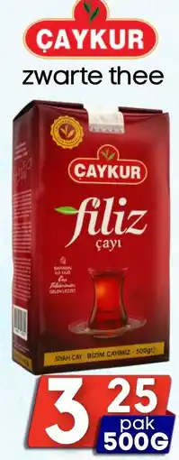 Özbaktat Supermarkt Çaykur zwarte thee aanbieding