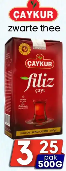 Özbaktat Supermarkt Çaykur zwarte thee aanbieding
