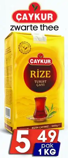 Özbaktat Supermarkt Çaykur zwarte thee aanbieding