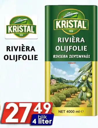 Özbaktat Supermarkt Kristal rivièra olijfolie aanbieding