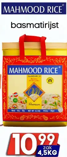 Özbaktat Supermarkt Mahmood rice basmatirijst aanbieding