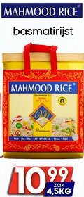 Özbaktat Supermarkt Mahmood rice basmatirijst aanbieding