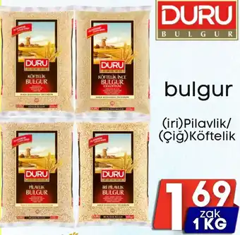 Özbaktat Supermarkt Duru bulgur aanbieding