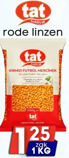 Özbaktat Supermarkt Tat bakliyat rode linzen aanbieding