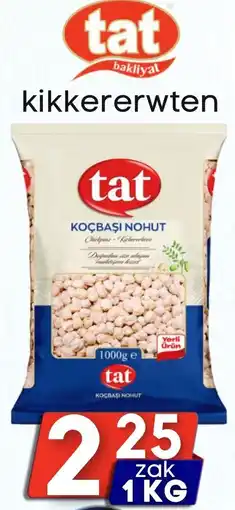 Özbaktat Supermarkt Tat bakliyat kikkererwten aanbieding