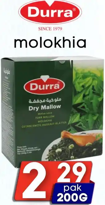 Özbaktat Supermarkt Durra molokhia aanbieding