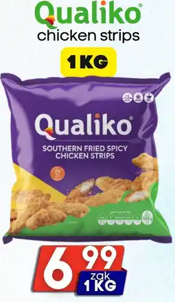 Özbaktat Supermarkt Qualiko chicken strips aanbieding
