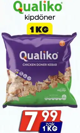 Özbaktat Supermarkt Qualiko kipdöner aanbieding