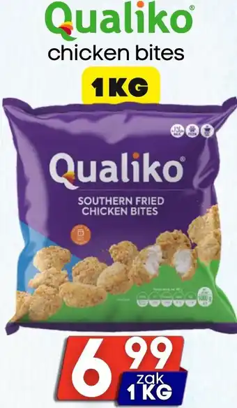 Özbaktat Supermarkt Qualiko chicken bites aanbieding