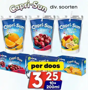Özbaktat Supermarkt Capri-Sun aanbieding
