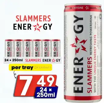 Özbaktat Supermarkt Slammers Energy aanbieding
