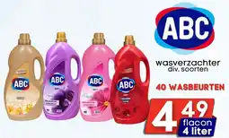 Özbaktat Supermarkt ABC wasverzachter aanbieding