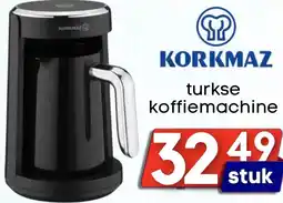 Özbaktat Supermarkt Korkmaz turkse koffiemachine aanbieding