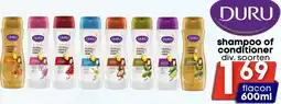 Özbaktat Supermarkt Duru shampoo of conditioner aanbieding