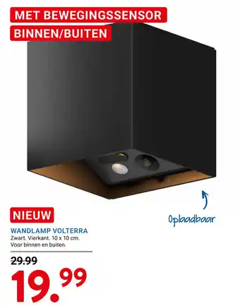 Kluswijs Wandlamp volterra aanbieding