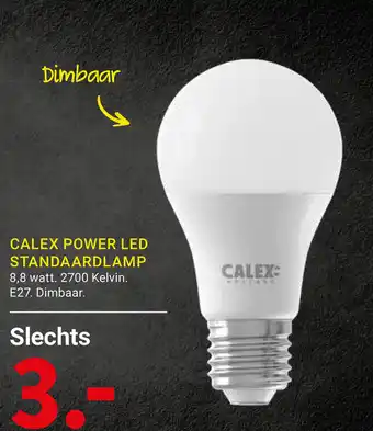 Kluswijs Calex power LED standaardlamp aanbieding