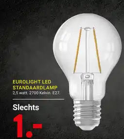 Kluswijs Eurolight LED standaardlamp aanbieding