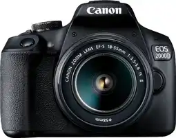 Amazon CANON EOS 2000D aanbieding