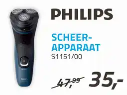 Obbink PHILIPS Scheerapparaat 51151/00 aanbieding