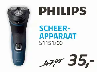 Obbink PHILIPS Scheerapparaat 51151/00 aanbieding