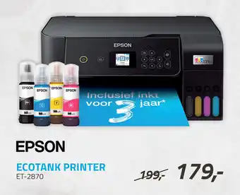 Obbink EPSON Ecotank printer ET-2870 aanbieding