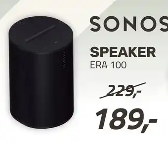 Obbink SONOS Speaker ERA 100 aanbieding
