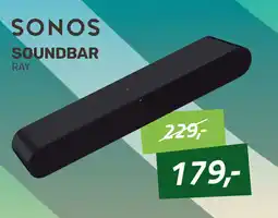 Obbink Sonos soundbar ray aanbieding