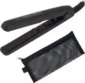 Bol.com Mini Stijltang - Mini Krultang - Reis Stijltang - Krultang - Zwart - Esperanza aanbieding