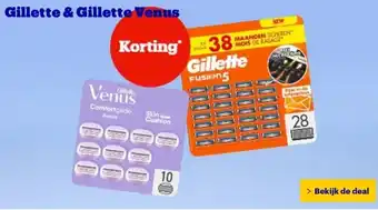 Bol.com Gillette & Gillette Venus aanbieding