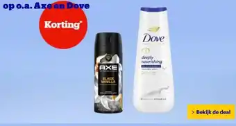 Bol.com op o.a. Axe en Dove aanbieding