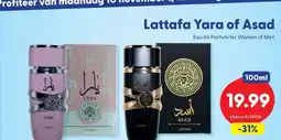 Die Grenze Lattafa Yara of Asad aanbieding