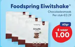 Die Grenze Foodspring Eiwitshake aanbieding