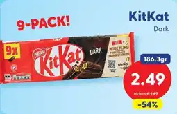 Die Grenze KitKat Dark aanbieding