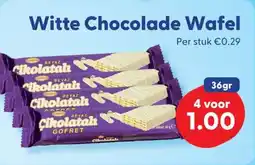 Die Grenze Witte Chocolade Wafel aanbieding