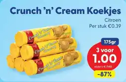Die Grenze Crunch 'n' Cream Koekjes aanbieding
