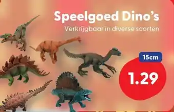 Die Grenze Speelgoed Dino's aanbieding