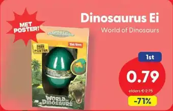 Die Grenze Dinosaurus Ei aanbieding