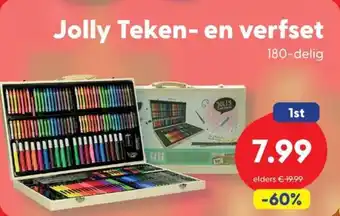 Die Grenze Jolly Teken en verfset aanbieding