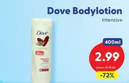 Die Grenze Dove Bodylotion Intensive aanbieding