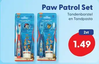 Die Grenze Paw Patrol Set aanbieding