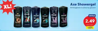 Die Grenze Axe Showergel aanbieding