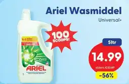 Die Grenze Ariel Wasmiddel aanbieding