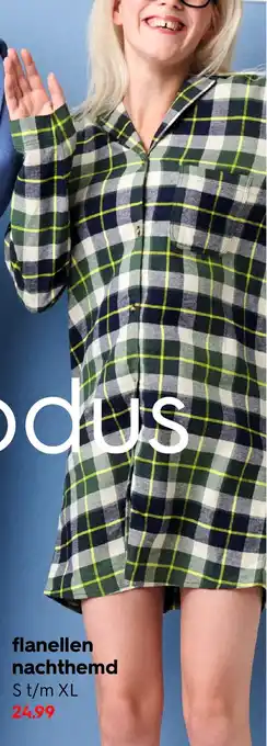 HEMA Flanellen nachthemd aanbieding