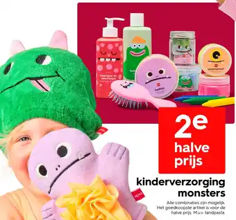 HEMA Kinderverzorging monsters aanbieding