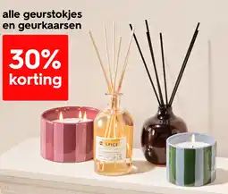 HEMA Alle geurstokjes en geurkaarsen aanbieding