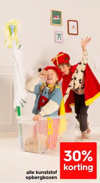 HEMA Alle kunststof opbergboxen aanbieding